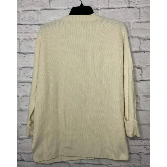 Madewell Asherton button front wool alpaca blend waffle knit cardigan sweater S - Picture 7 of 9